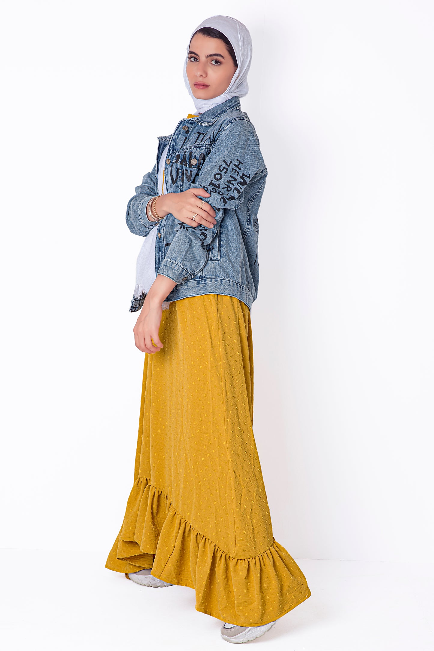Mustard Sleeveless Dress