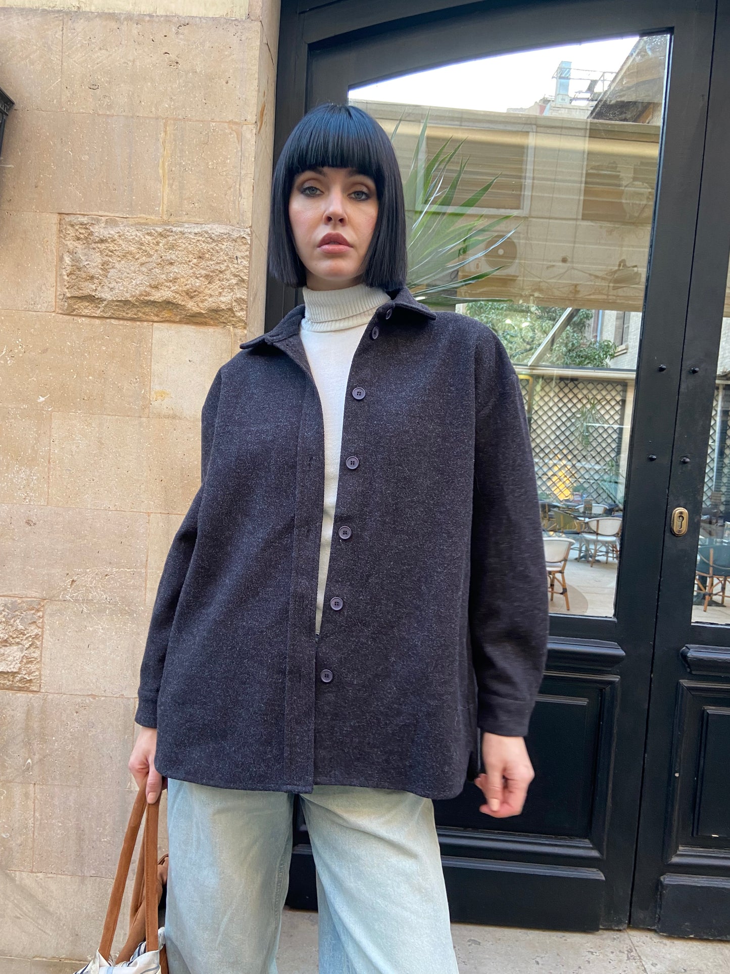 Classic Wool Buttoned Shirt/Jacket