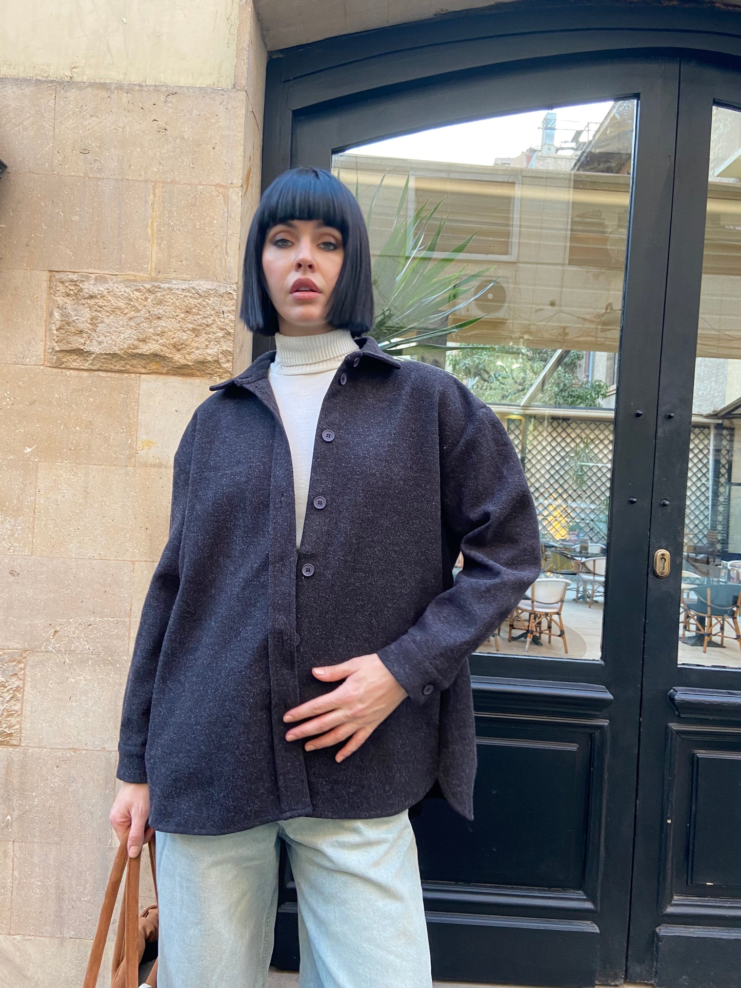 Classic Wool Buttoned Shirt/Jacket