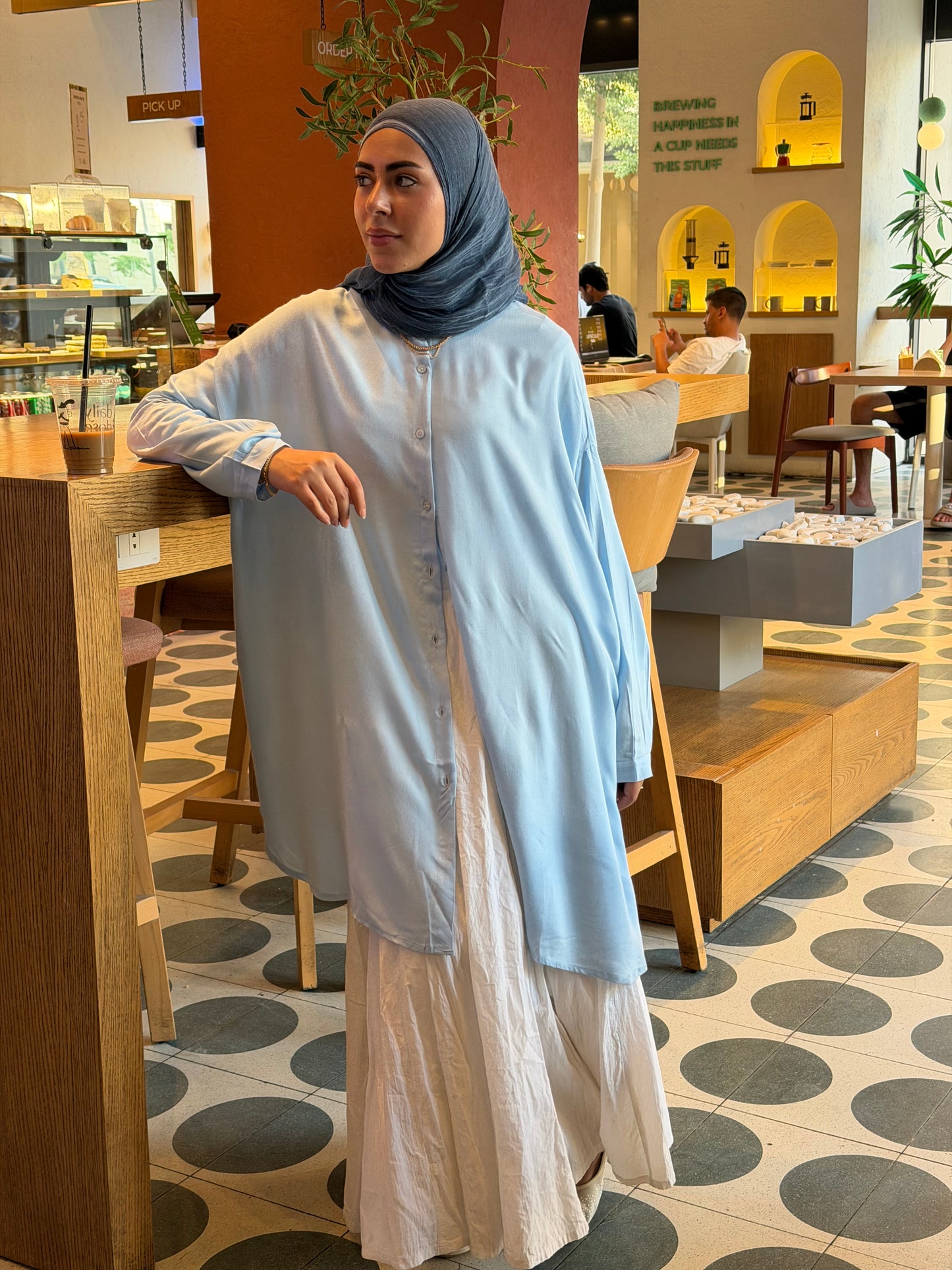 Baby Blue Oversized Shirt