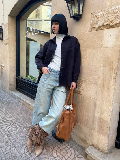 Classic Wool Buttoned Shirt/Jacket