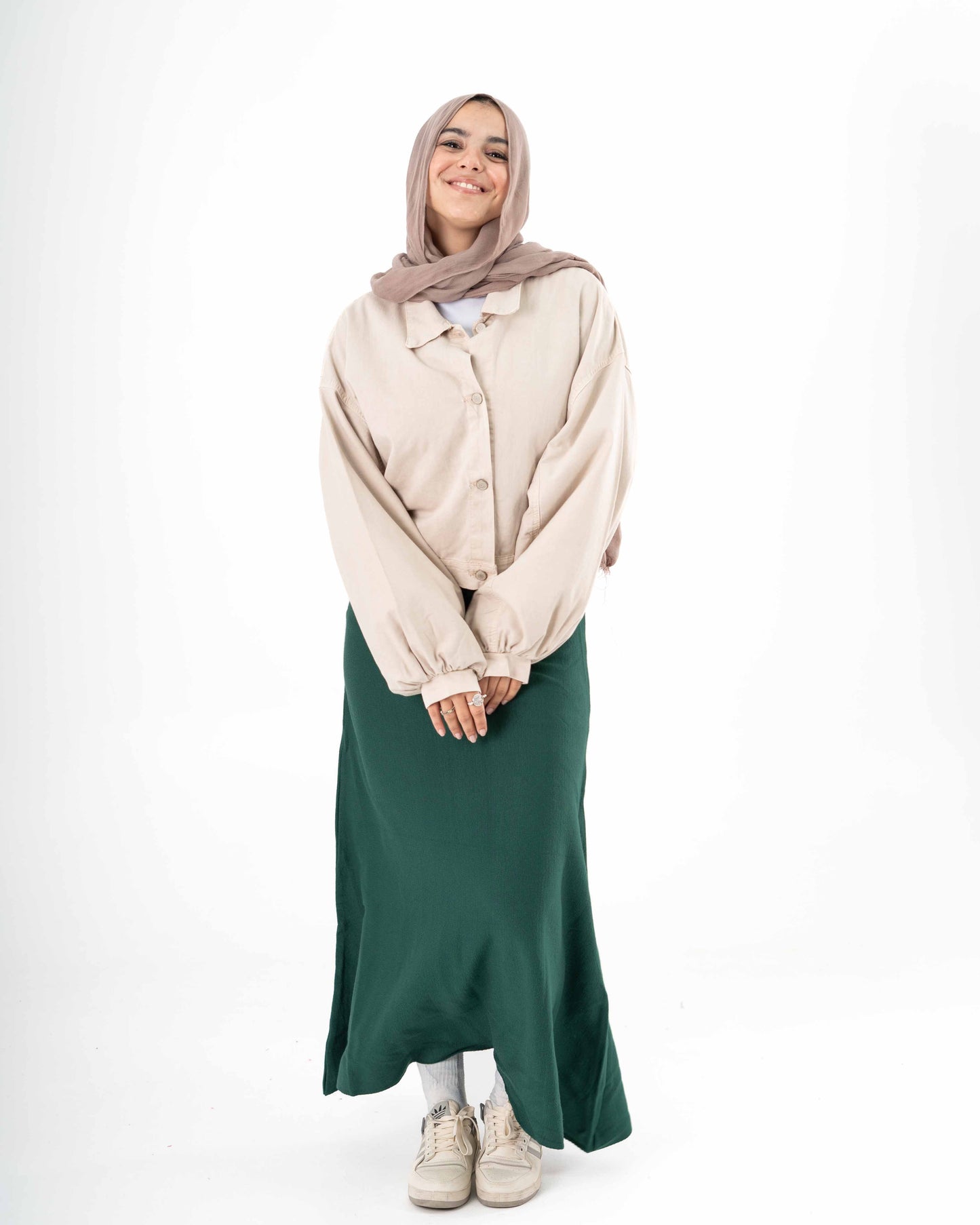 Cozy Knit Set In Green