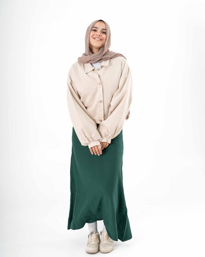 Cozy Knit Set In Green