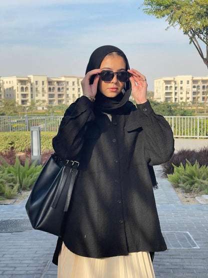 Classic wool-tweed jacket