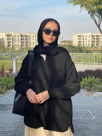 Classic wool-tweed jacket