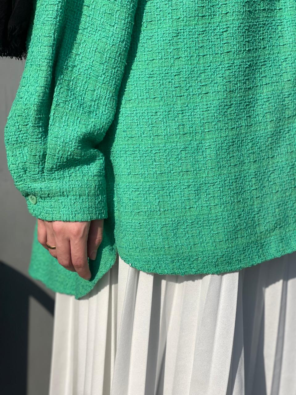 Classic wool-tweed jacket