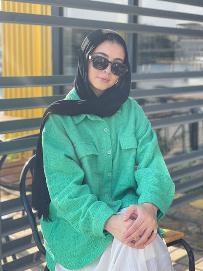 Classic wool-tweed jacket