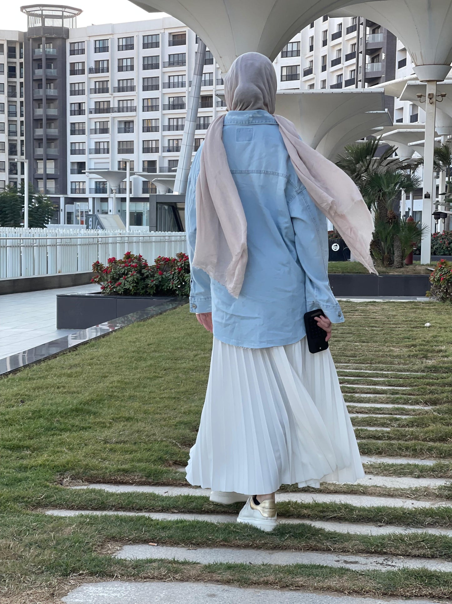 Oversized Denim Shirt