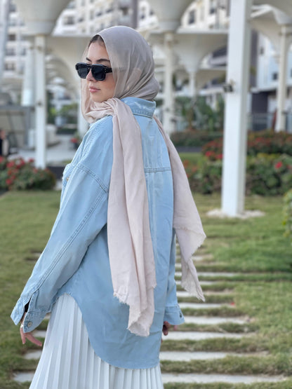 Oversized Denim Shirt