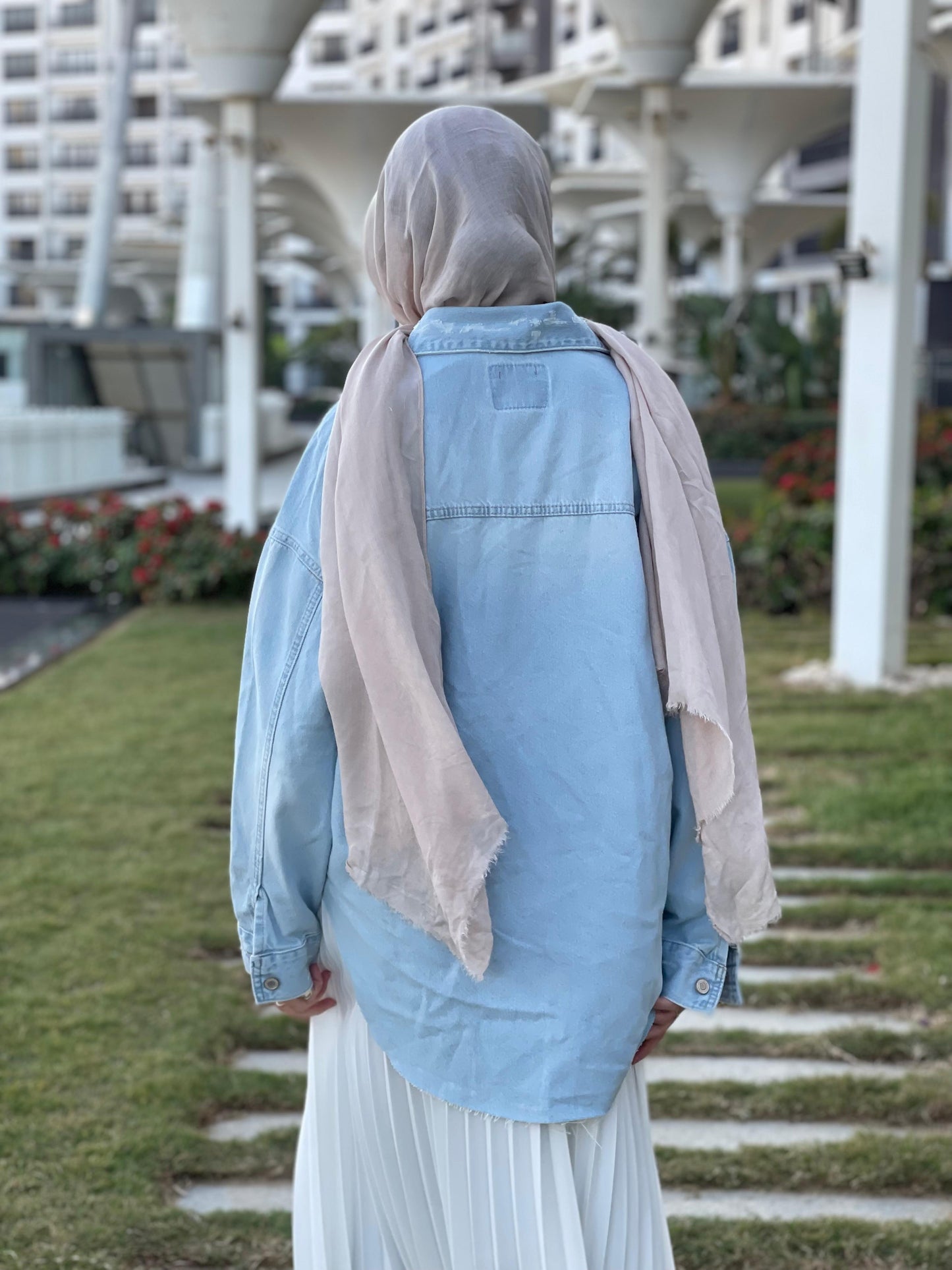 Oversized Denim Shirt