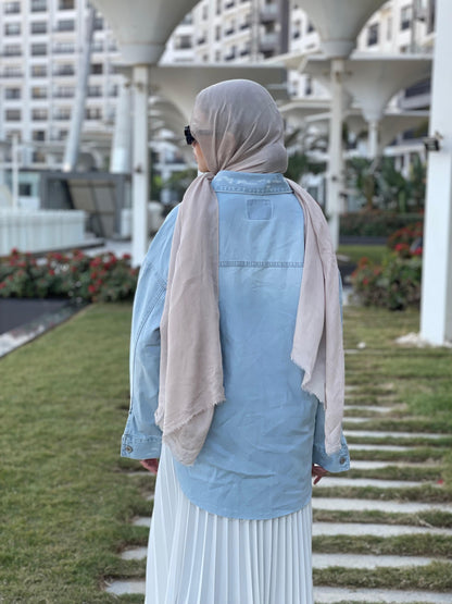 Oversized Denim Shirt