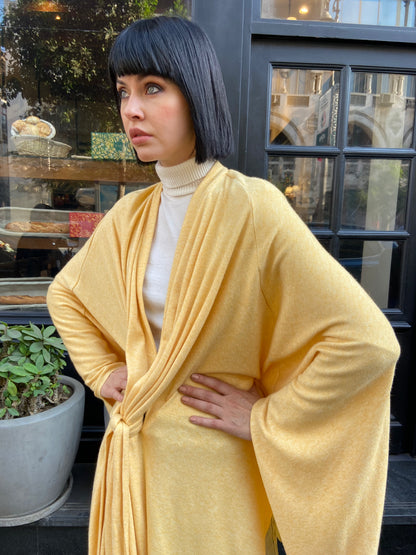 New Knitted Cap in Yellow