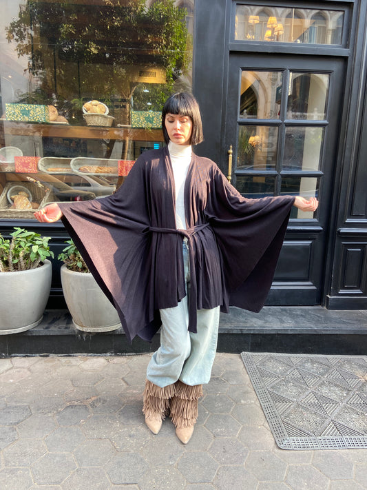 New Knitted Cap in Black