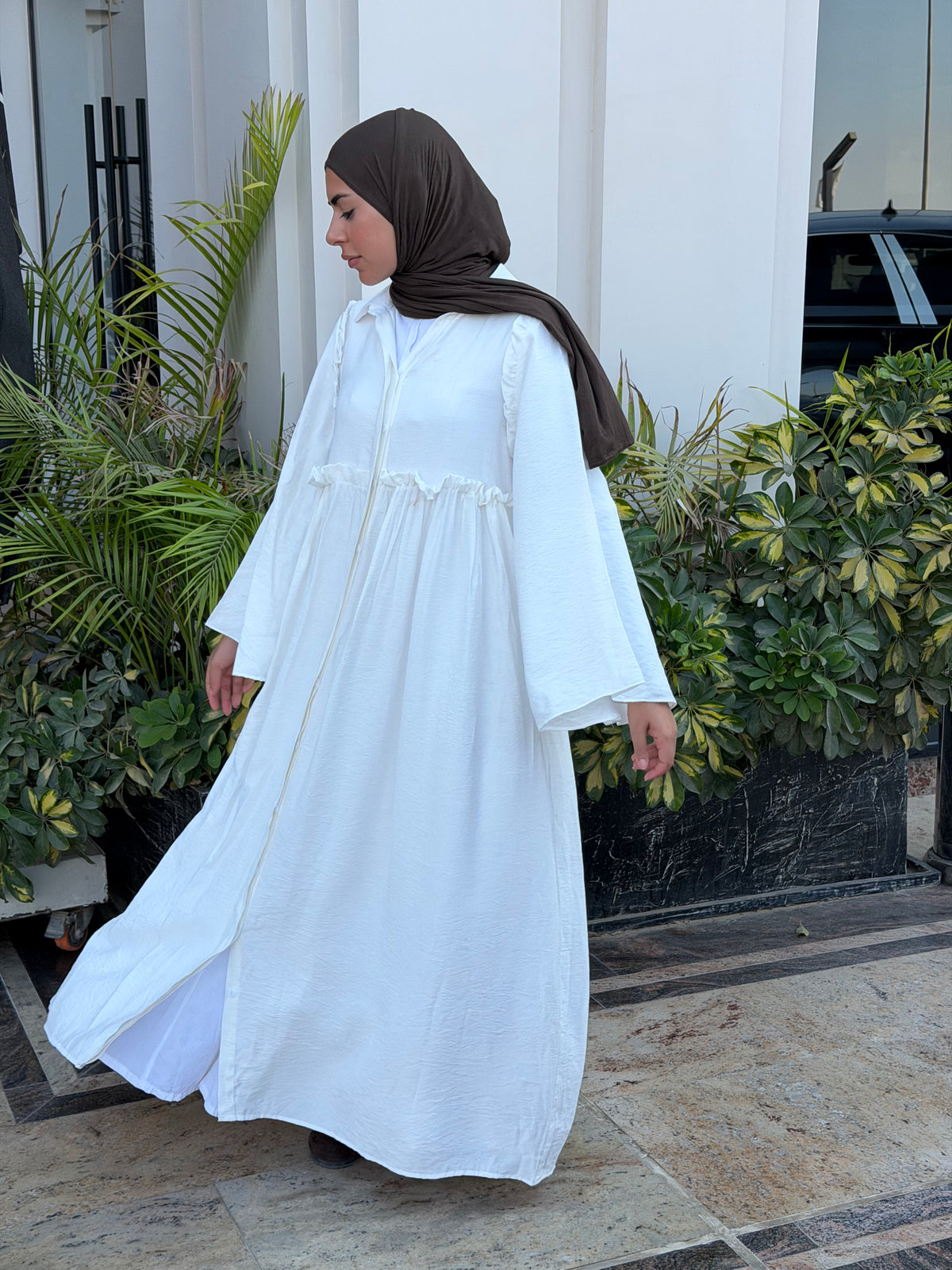 Waist Maxi Dress
