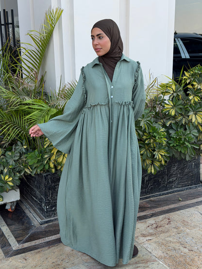Waist Maxi Dress
