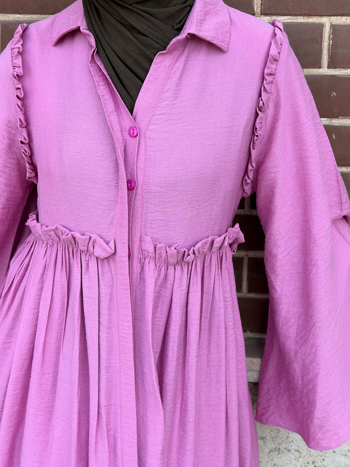 Waist Maxi Dress