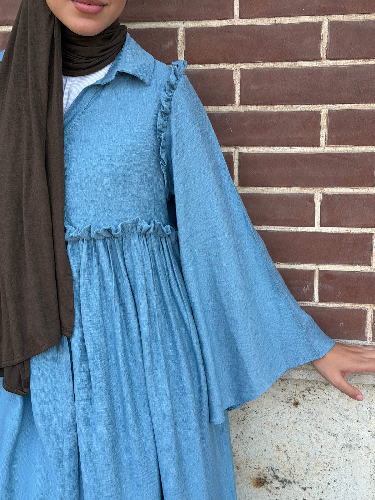 Waist Maxi Dress