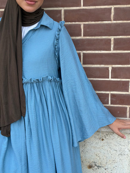 Waist Maxi Dress