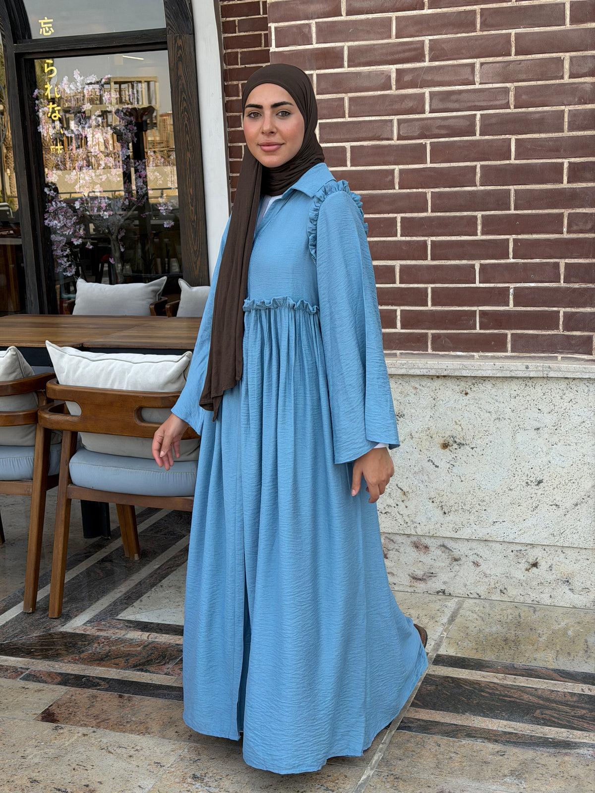 Waist Maxi Dress