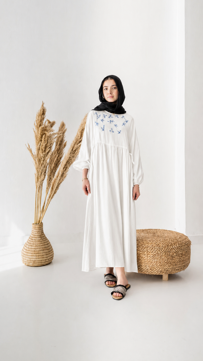 Floral Embroidered Dress