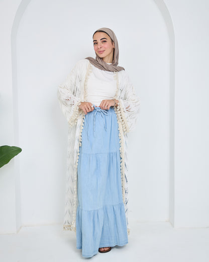 Dinem skirt in baby blue