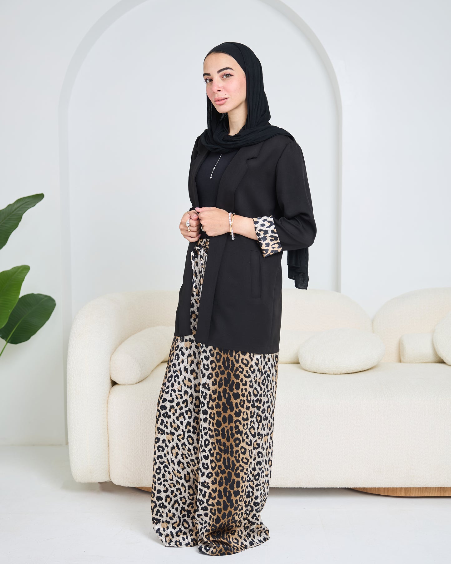 Leopard Elegance Suit