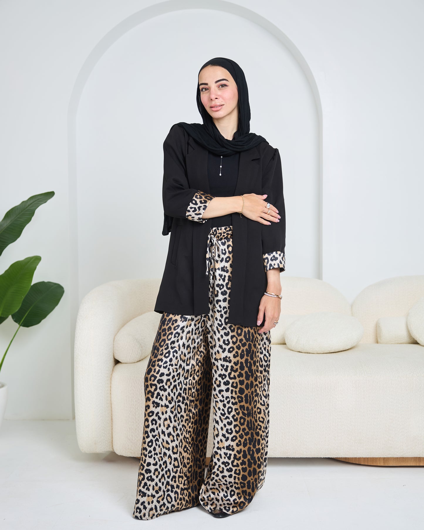 Leopard Elegance Suit