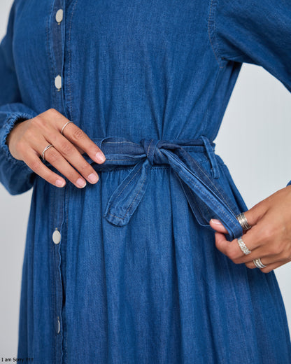 Denim Shirt Dress