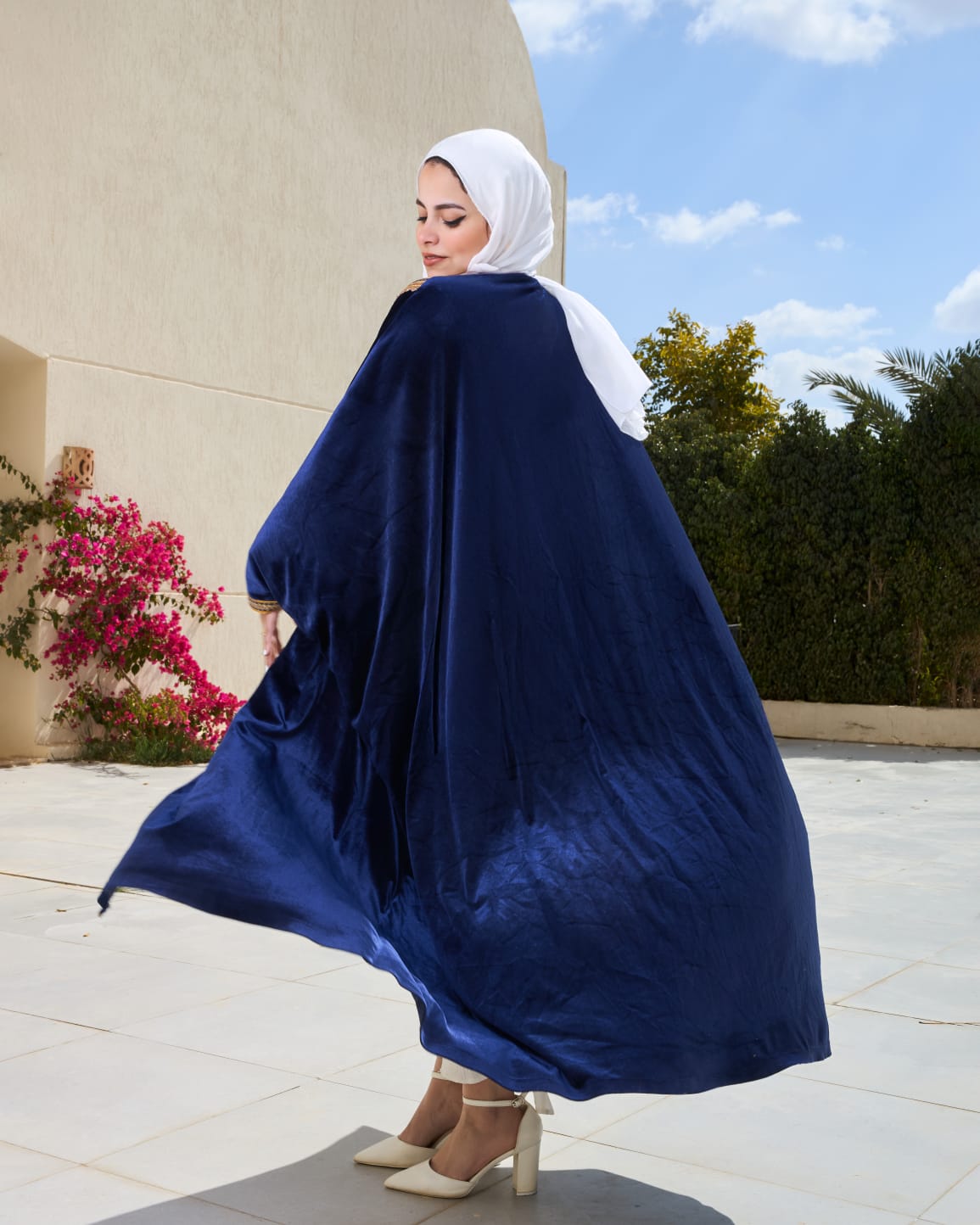 Velvet kaftan