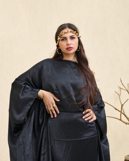 The Shimmery Dress in black