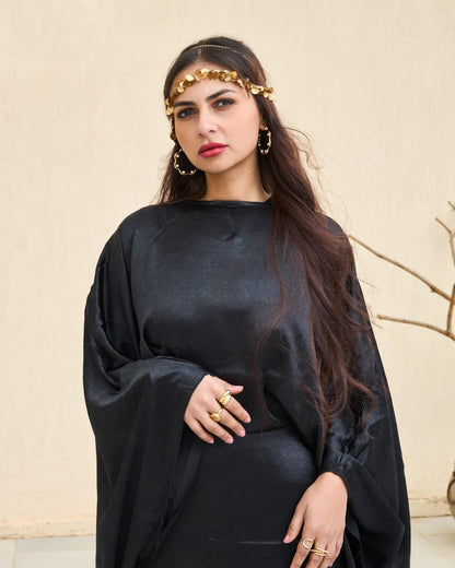 The Shimmery Dress in black