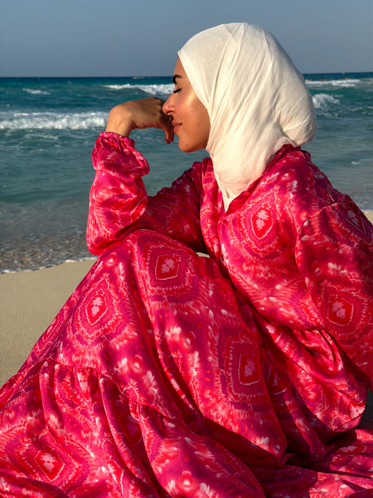 Marrakech Ikat Maxi Dress