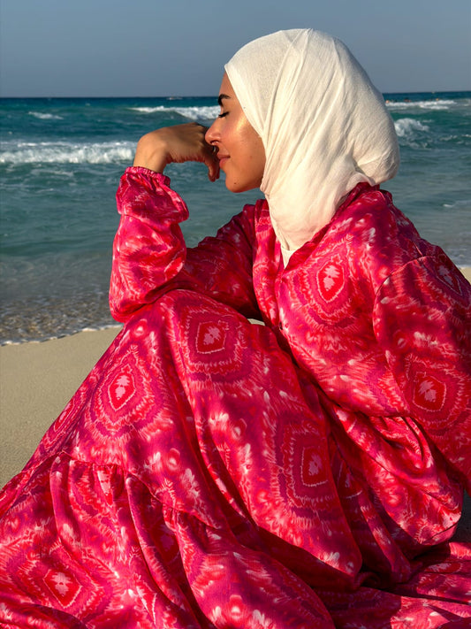 Marrakech Ikat Maxi Dress
