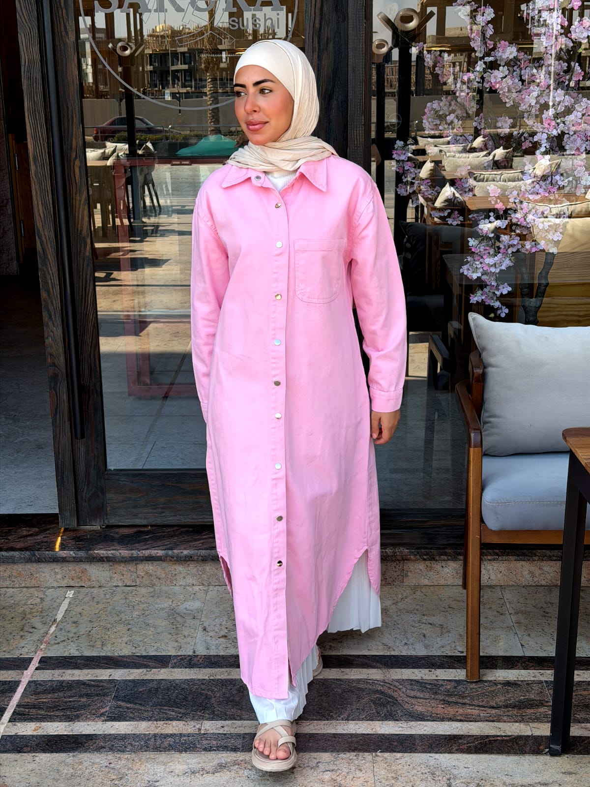 Roselle Long Shirt