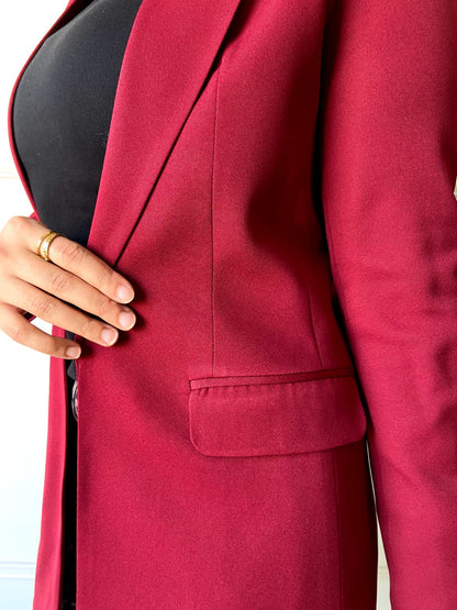 Blazer in red