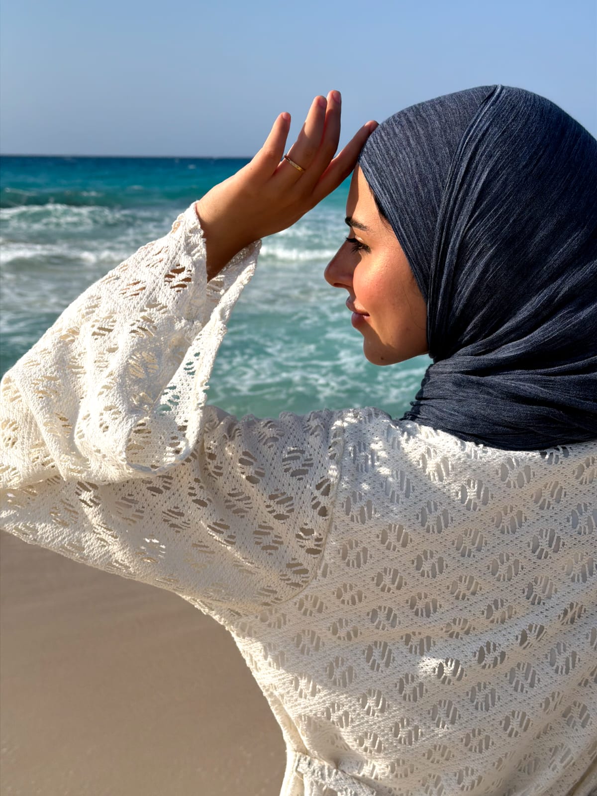 Luna Crochet Maxi Dress