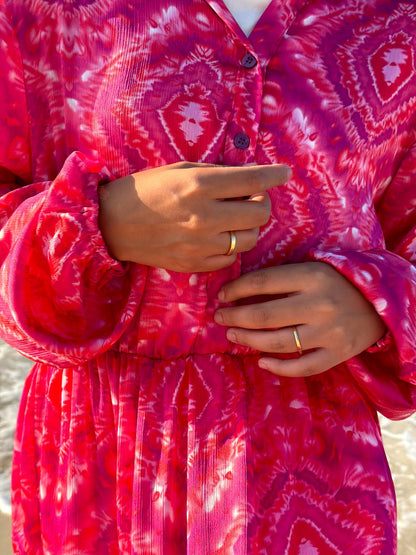 Marrakech Ikat Maxi Dress