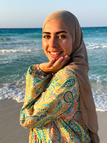 Solara Paisley Maxi Dress