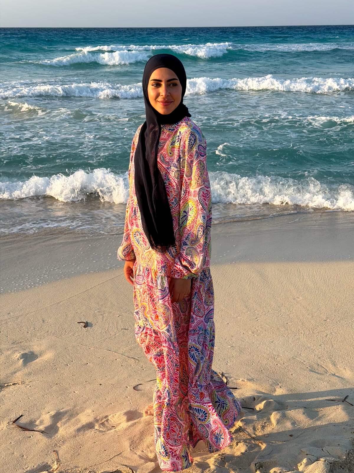 Solara Paisley Maxi Dress