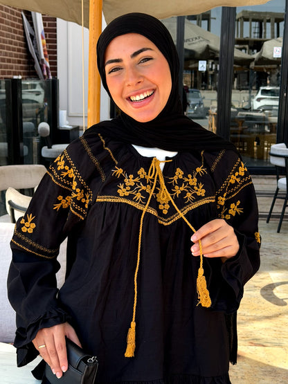 Floral Embroidered  Blouse