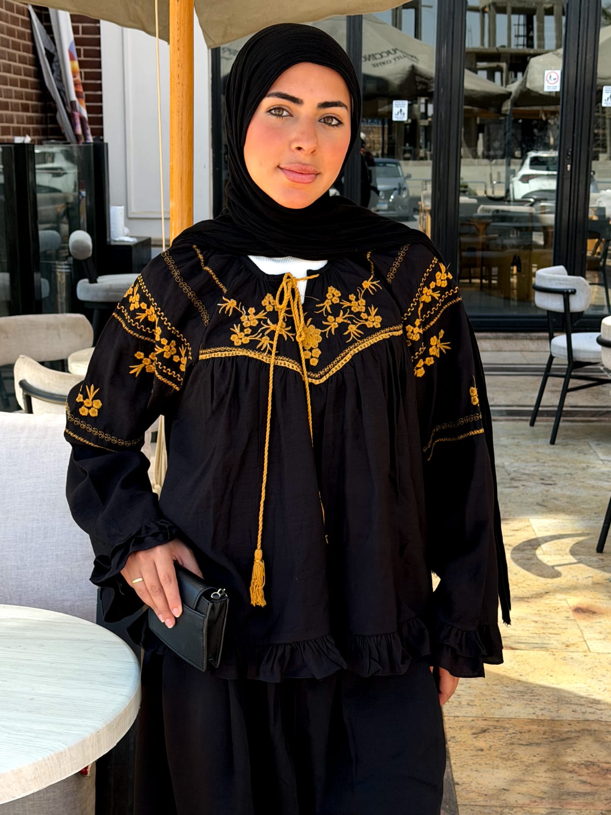 Floral Embroidered  Blouse