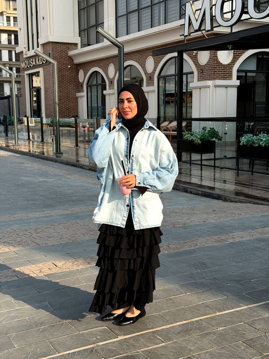The Cloudwash Denim Shacket